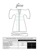 Lataa kuva Galleria-katseluun, Veen emo -kimono
