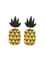 Lataa kuva Galleria-katseluun, Ananas-nappikorvakorut Punaiselta Norsulta
